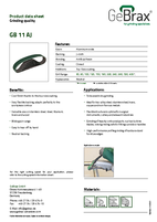 Product data sheet GB 11 AJ