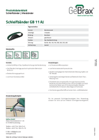 Produktdatenblatt GB 11 AJ