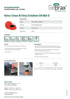 Produktdatenblatt Clean & Strip Scheiben GB 683 O