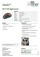 Product data sheet GB 21 AGY