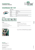 Produktdatenblatt GB 11 AY