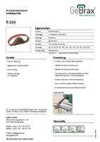 Produktdatenblatt R 293