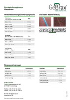 Vliesbänder Zusatzinformationen