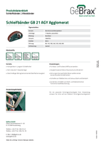 Produktdatenblatt GB 21 AGY
