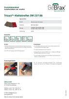 Produktdatenblatt Trizact-Klettstreifen 3M 237 AA