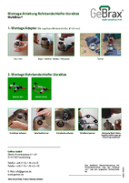 Montageanleitung Rohrbandschleifer-Vorsätze