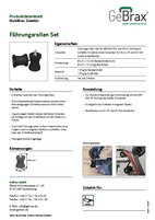 Produktdatenblatt Führungsrollen-Set