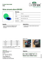 Product data sheet Roloc zirconia discs GB 653