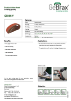 Product data sheet GB 85 Y