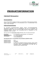 Informationen zu Beizpasten