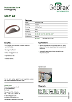Product data sheet GB 21 AX