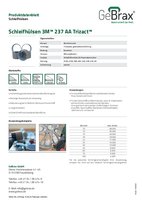 Produktdatenblatt 3M 237 AA Trizact