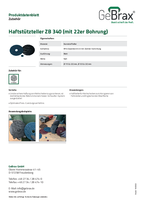 Produktdatenblatt ZB 340